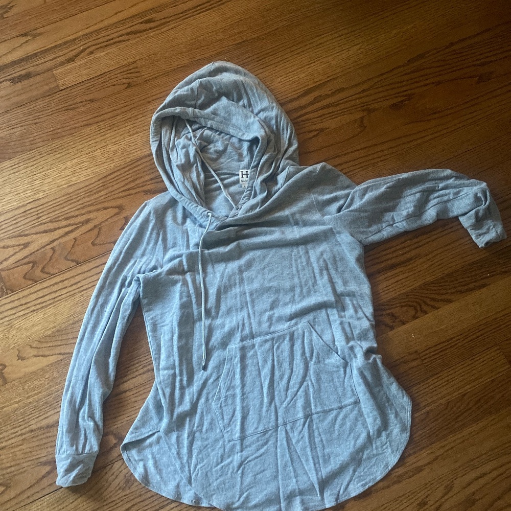 Haute Hippie Grey Hoodie